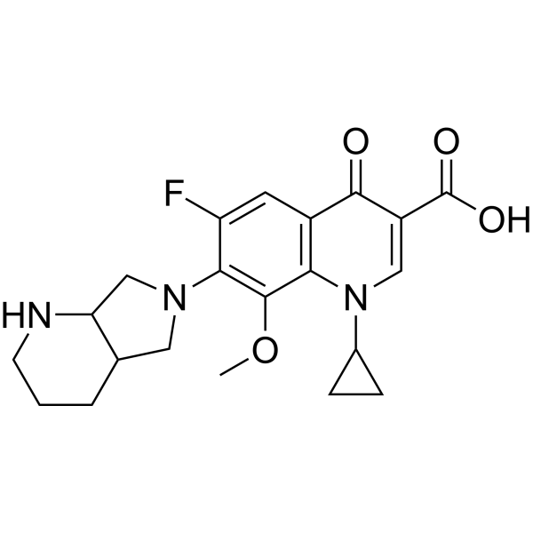 (Rac)-Moxifloxacin ((Rac)-BAY 12-8039 free base) 354812-41-2